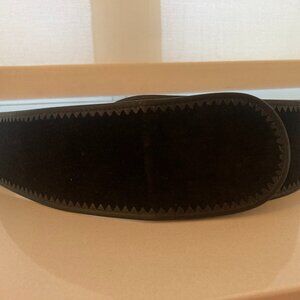 Dark Brown Suede Anne Klein Belt